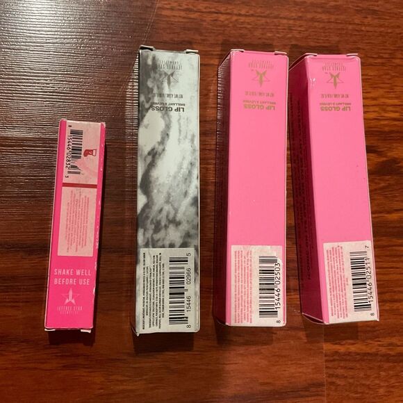 Jeffree Star Cosmetics The Gloss and Velour Liquid Lipstick NIB 4 pc Bundle - Picture 4 of 13
